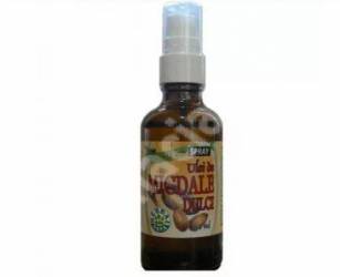 Ulei de Migdale Dulci, presat la rece spray, 50 ml - Herbavit