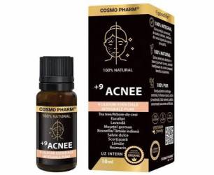 Amestec de uleiuri esentiale + 9 ACNEE, 10 ml, CosmoPharm