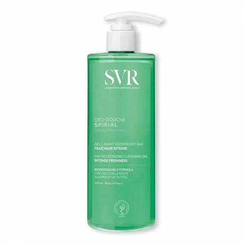 Svr Spirial Deo-Douche Gel lavant deodorant 24 h 400 ml