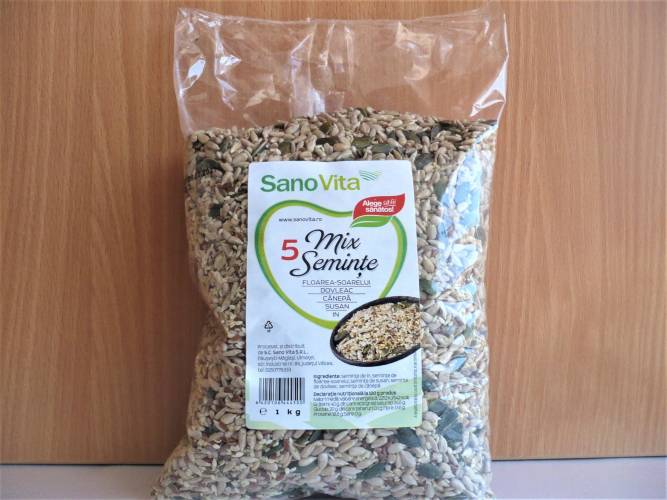 Mix 5 semințe 1000g-Sanovita