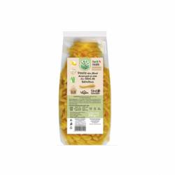 Paste din Faina de Porumb si Orez cu Fibre de Bambus Casarecce, fara gluten, 250 g, HERBAVIT
