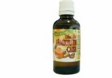Ulei din samburi de caise presat la rece, 50ml - Herbavit