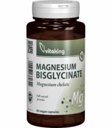 Magneziu Bisglicinat, 80 capsule vegetale, VITAKING