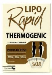 Liporapid thermogenic - scadere in greutate 30 capsule - Dietmed - Type Nature