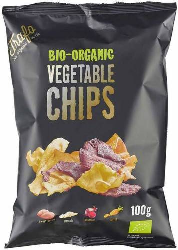 Chipsuri de legume, eco-bio, 100g Trafo