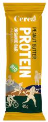 Baton, Protein cu unt de arahide, fara gluten, eco-bio, 45g - Cerea