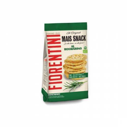 Chipsuri cu rozmarin, Mini Galette di Mais al Rosmarino, fara gluten, eco-bio 50g - Fiorentini