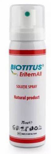 ERITEMALL SOLUTIE SPRAY 75ML - BIOTITUS