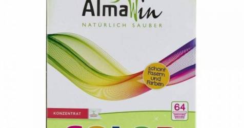 Detergent pudra pentru rufe colorate, eco-bio, 2 kg, AlmaWin