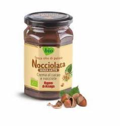 Crema bio cu cacao si alune de padure fara lapte Nocciolata, 250g, Rigoni di Asiago