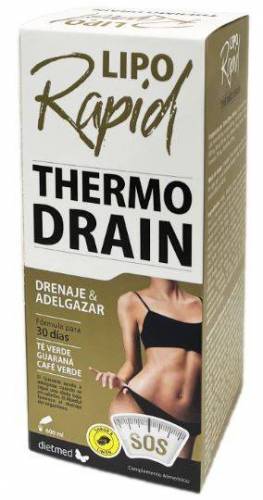 LIPORAPID THERMODRAIN 600ml - DietMed TYPE NATURE
