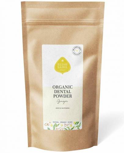 Pudra cu ghimbir pentru curatarea si albirea dintilor, eco-bio, 200g - Eliah Sahil