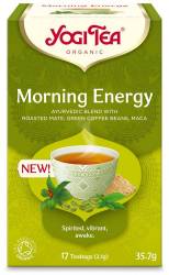 Ceai bio Morning Energy, 17 pliculete, a 2,1g, 35,7g - Yogi Tea