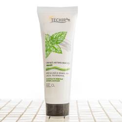 CREMA ANTIREUMATICA MASAJ cu apa sarata si namol de Techirghiol - MENTA - 125g - TECHIR