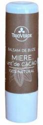 Balsam de buze cu cacao si miere, 5g - Trio Verde