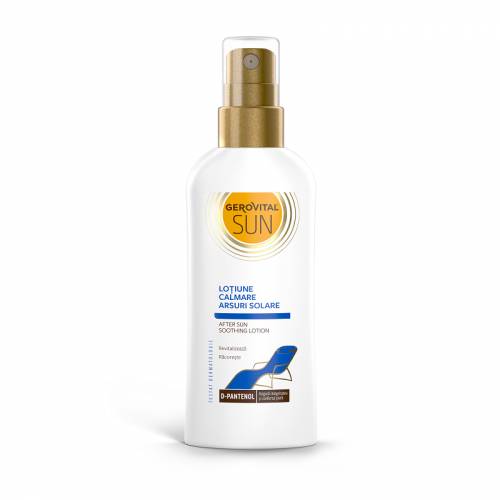 Lotiune calmare arsuri solare 150ml -  Gerovital Sun