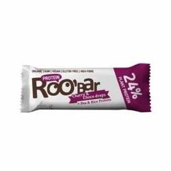 Baton proteic cirese ciocolata eco-bio 40g, Roobar
