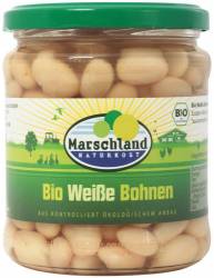 Fasole alba, eco-bio, 330g - Marschland Naturkost