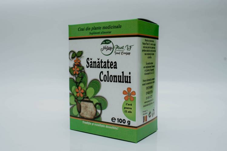 Ceai sanatatea colonului, 100g – Natura Plant Poieni