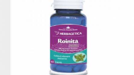 Roinita Melissa extract, Calm psihic, 60cps - Herbagetica