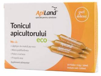 Tonicul apicultorului Eco-Bio 10 fiole - Apiland
