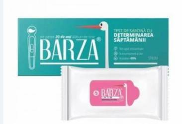 Test de sarcina pe saptamana + servetele intime gratis - Barza