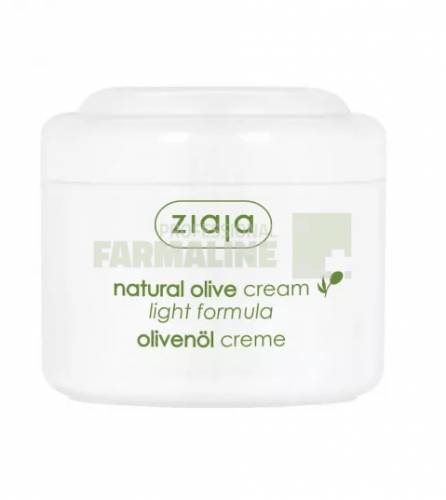 Ziaja Crema nutritiva cu ulei de masline formula light 100 ml