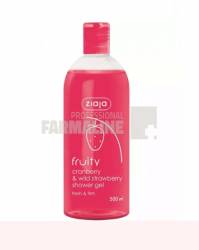 Ziaja Gel de dus cu merisor si capsuni salbatice 500 ml
