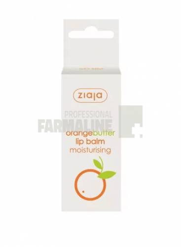 Ziaja Balsam hidratant pentru buze cu unt de portocale 10 ml