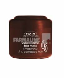 Ziaja Masca pentru par pentru netezire cu unt de cacao 200 ml