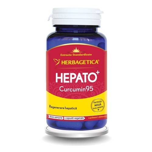 Hepato+ Curcumin 95, 60 capsule, Herbagetica