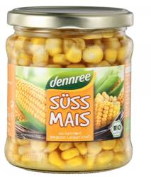 Porumb dulce la borcan, 330g - Dennree