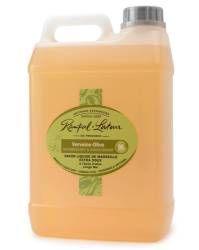 Săpun lichid de Marsilia, verbină măsline REZERVĂ, 3L - RAMPAL LATOUR