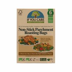 Pungi bio din hartie pergament - pentru friptura - 6buc - If You Care