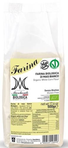 Faina alba de malai fara gluten, eco-bio, 500 g, Marchesato
