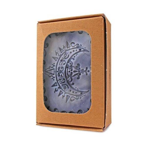 Sapun solid cu carbune activ si arbore de ceai lucrat manual, eco-bio, 100 g, Wooden Spoon