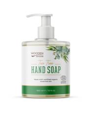 Sapun lichid pentru maini cu arbore de ceai (Tea Tree),eco-bio, 300 ml, Wooden Spoon