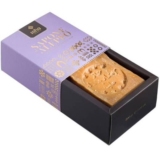 Sapun de alep cu 40% ulei de dafin, 200 g, Isha