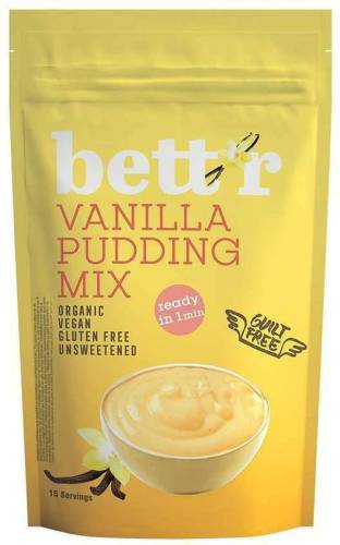 Mix pentru budinca cu vanilie, eco-bio, 150g - Bettr