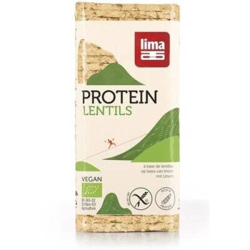 Rondele proteice din linte expandata eco-bio, fara gluten, 100g Lima