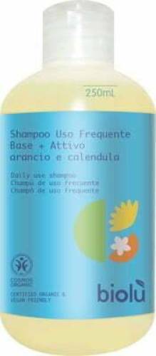 Sampon ecologic cu flori de portocal si galbenele, 250ml - Biolu