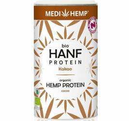 Proteina din canepa cu cacao, eco-bio, 180g, Medihemp
