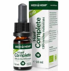 Hemp Complete 18% CBD, eco-bio, 10ml Medihemp