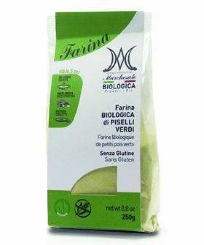 Faina de mazare verde, fara gluten, eco-bio, 250g - Marchesato