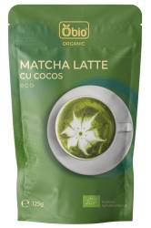 Matcha latte cu cocos, eco-bio, 125g - Obio