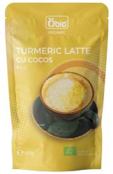 Turmeric latte cu cocos, eco-bio, 125g - Obio