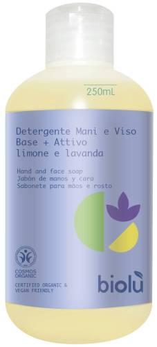 Sapun lichid cu lamaie si lavanda, eco-bio, 250ml - Biolu