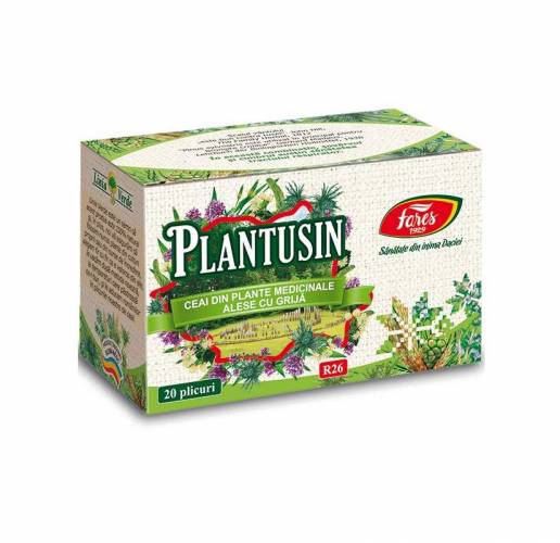 Ceai Plantusin 20 plicuri Fares