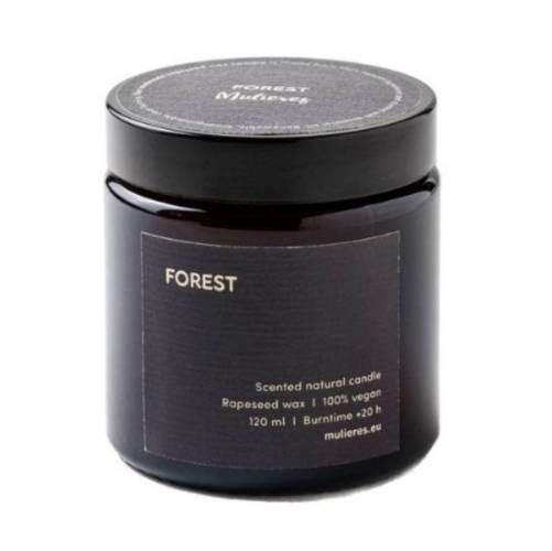 Lumanare naturala Nordic Forest, 120ml - Mulieres