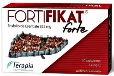 Fortifikat Forte 825mg - 30 capsule moi Terapia